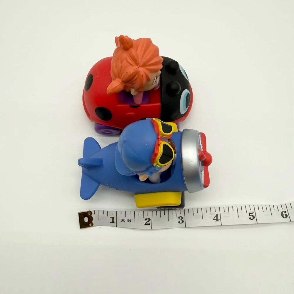 Cocomelon‎ JJ Airplane & YoYo Ladybug Car Little Vehicle Friends Lot